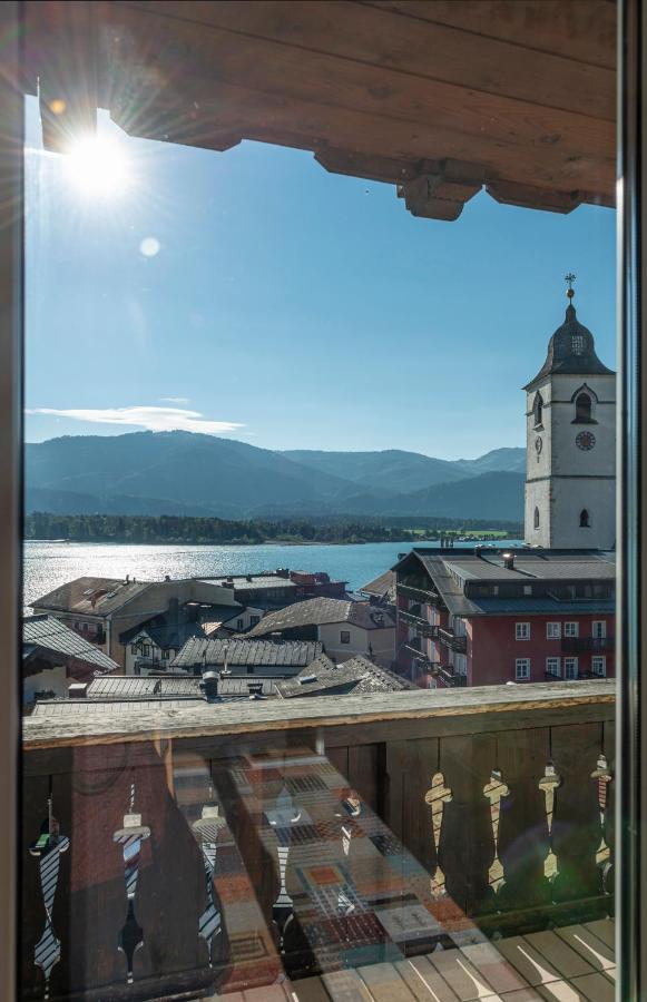Aberseeblick Pension Ellmauer Saint Wolfgang Kültér fotó