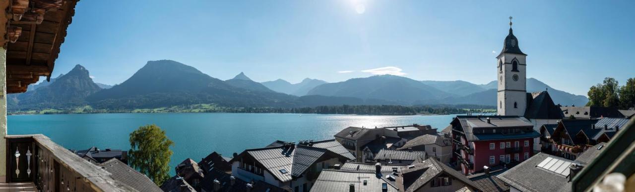 Aberseeblick Pension Ellmauer Saint Wolfgang Kültér fotó