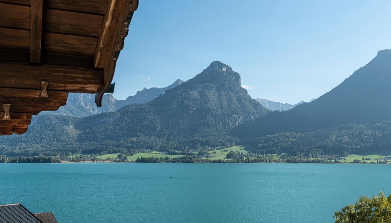 Aberseeblick Pension Ellmauer Saint Wolfgang Kültér fotó