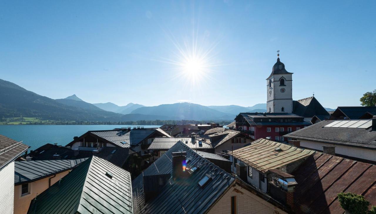 Aberseeblick Pension Ellmauer Saint Wolfgang Kültér fotó