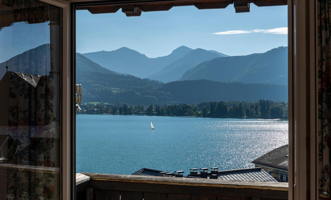 Aberseeblick Pension Ellmauer Saint Wolfgang Kültér fotó