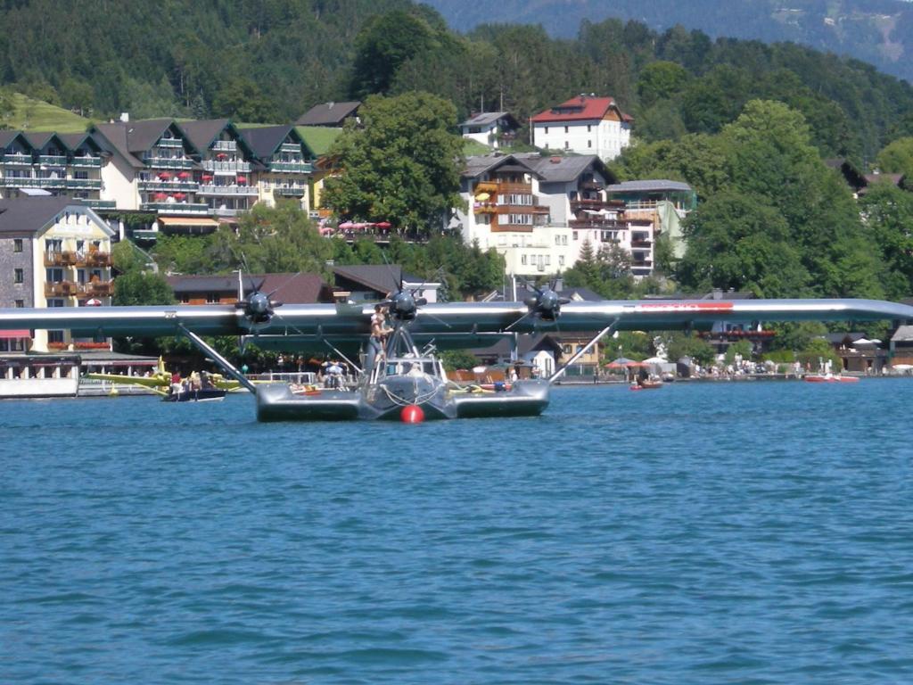 Aberseeblick Pension Ellmauer Saint Wolfgang Kültér fotó