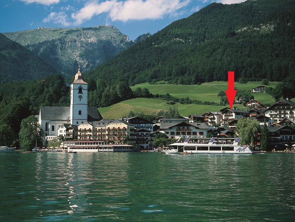 Aberseeblick Pension Ellmauer Saint Wolfgang Kültér fotó